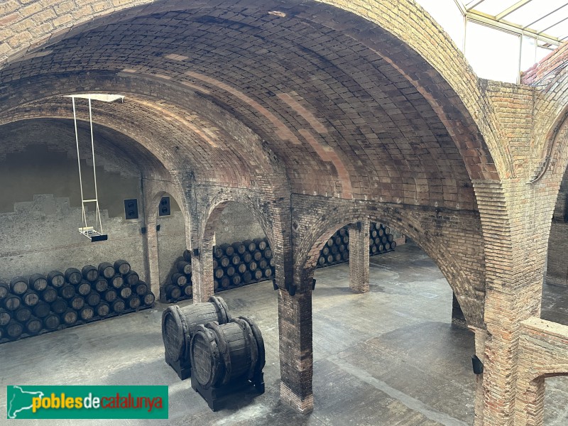 Sant Sadurní d'Anoia - Caves Codorníu. Celler Gran
