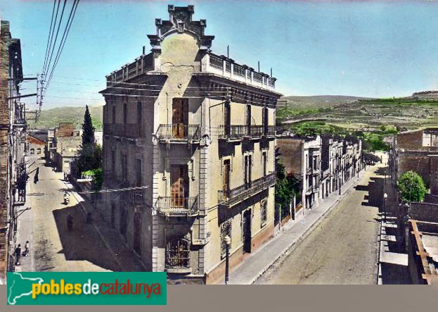 Sant Sadurní d'Anoia - Casa Formosa Ragué. Postal antiga Sant Sadurní d'Anoia - Casa Formosa Ragué. Postal antiga