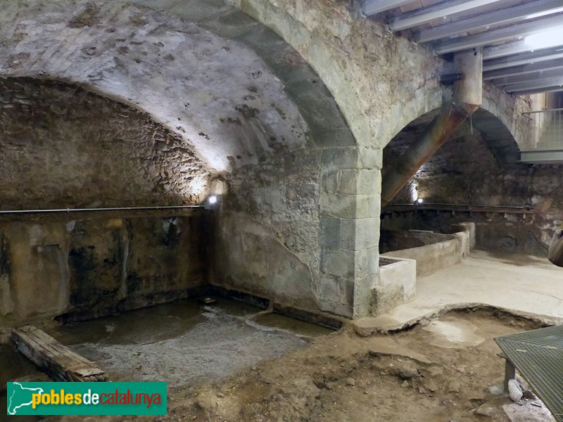 Vic - Adoberies. Planta semisoterrani (Foto: Graciel·la Vidal, 2024) Vic - Adoberies. Planta semisoterrani