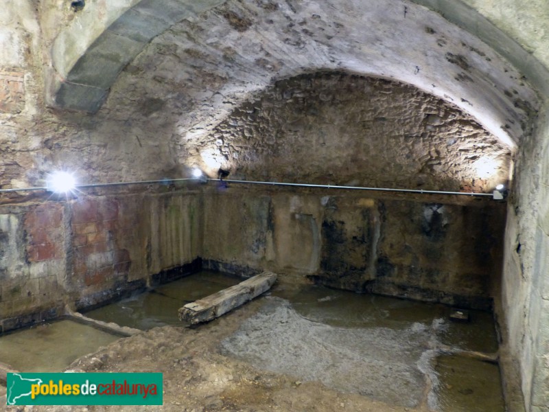 Vic - Adoberies. Planta semisoterrani (Foto: Graciel·la Vidal, 2024) Vic - Adoberies. Planta semisoterrani