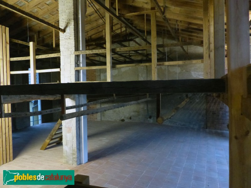 Vic - Adoberies. Planta superior (Foto: Graciel·la Vidal, 2024) Vic - Adoberies. Planta superior