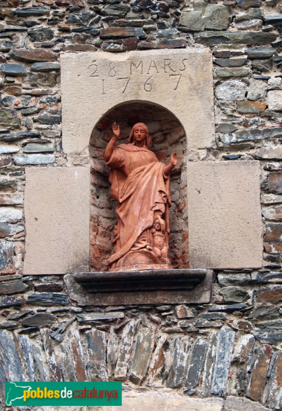 Montseny - Església de Sant Julià del Montseny (Foto: Albert Esteves, 2024) Montseny - Església de Sant Julià del Montseny