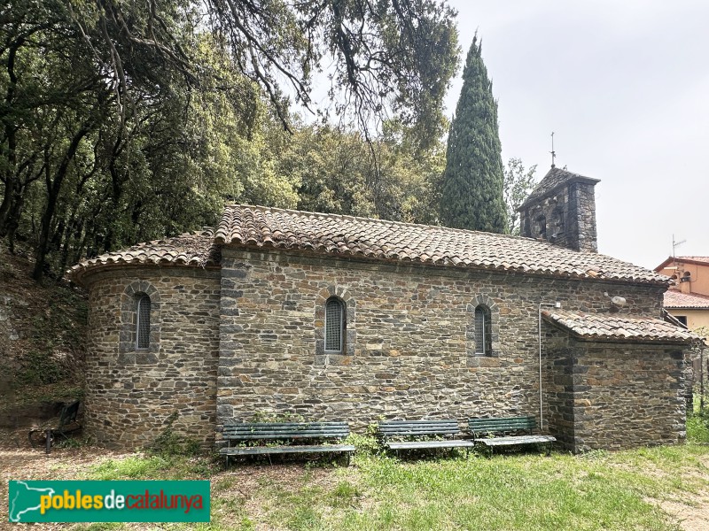 Montseny - Capella de Sant Bernat de Menthon (Foto: Albert Esteves, 2024) Montseny - Capella de Sant Bernat de Menthon