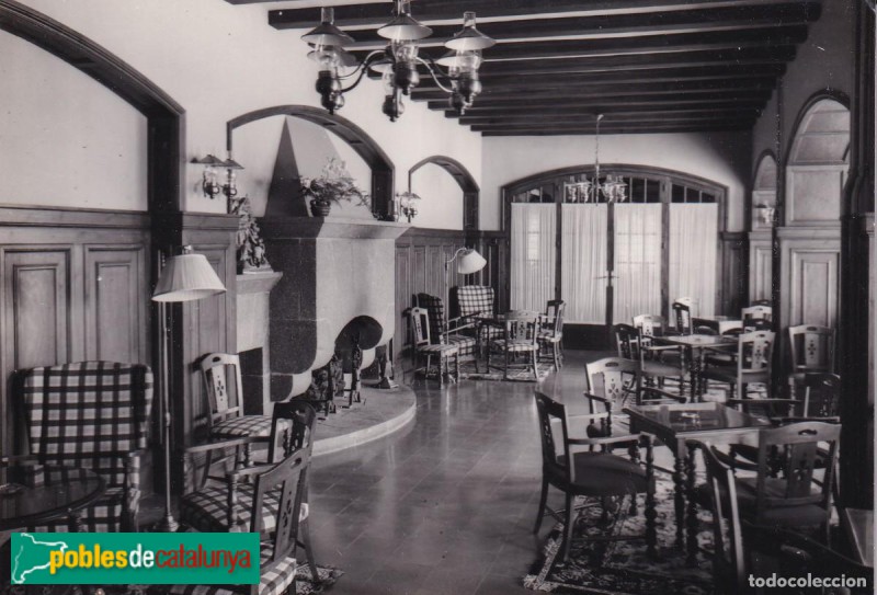 Montseny - Hotel Sant Bernat. Postal antiga (Foto: 202) Montseny - Hotel Sant Bernat. Postal antiga