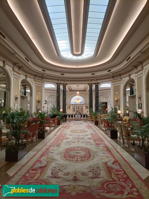 Barcelona - Hotel Ritz. Hall (Foto: Anna Corcoll, 2024) Barcelona - Hotel Ritz. Hall