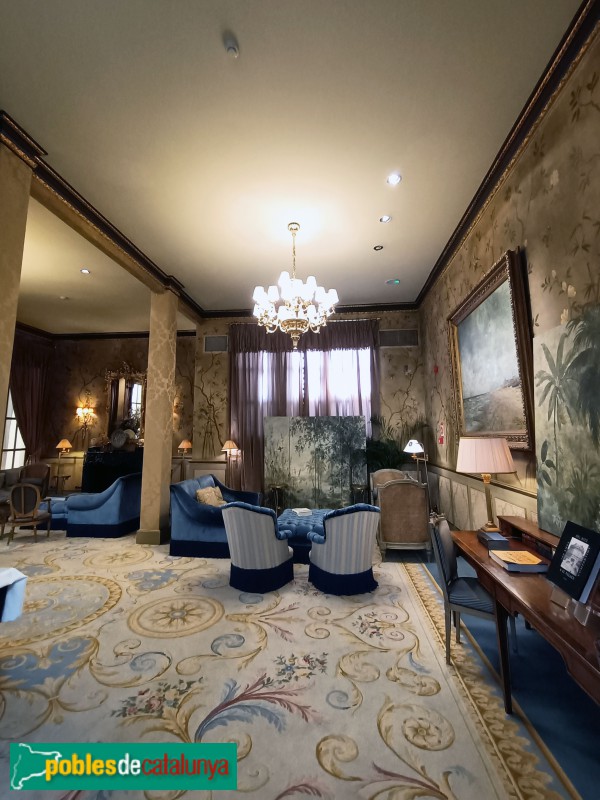 Barcelona - Hotel Ritz. Saló Cugat (Foto: Anna Corcoll, 2024) Barcelona - Hotel Ritz. Saló Cugat