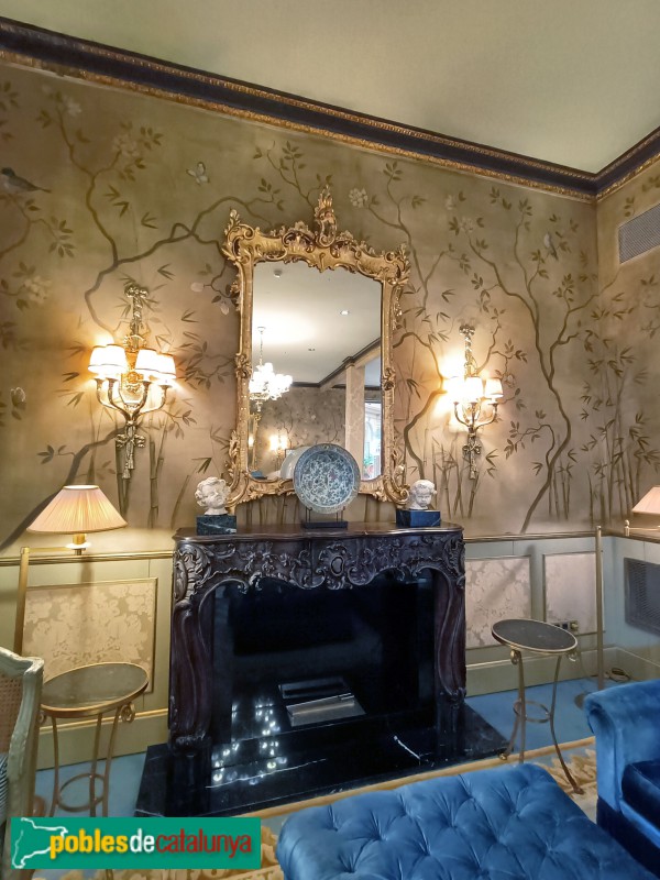 Barcelona - Hotel Ritz. Saló Cugat (Foto: Anna Corcoll, 2024) Barcelona - Hotel Ritz. Saló Cugat