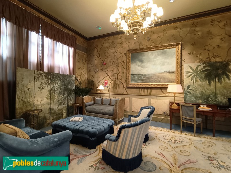 Barcelona - Hotel Ritz. Saló Cugat (Foto: Anna Corcoll, 2024) Barcelona - Hotel Ritz. Saló Cugat