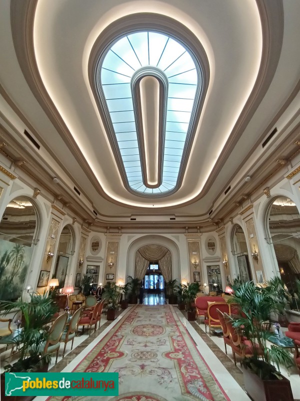 Barcelona - Hotel Ritz. Hall (Foto: Anna Corcoll, 2024) Barcelona - Hotel Ritz. Hall