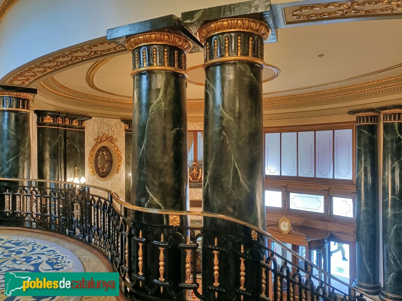 Barcelona - Hotel Ritz. Primer pis (Foto: Anna Corcoll, 2024) Barcelona - Hotel Ritz. Primer pis