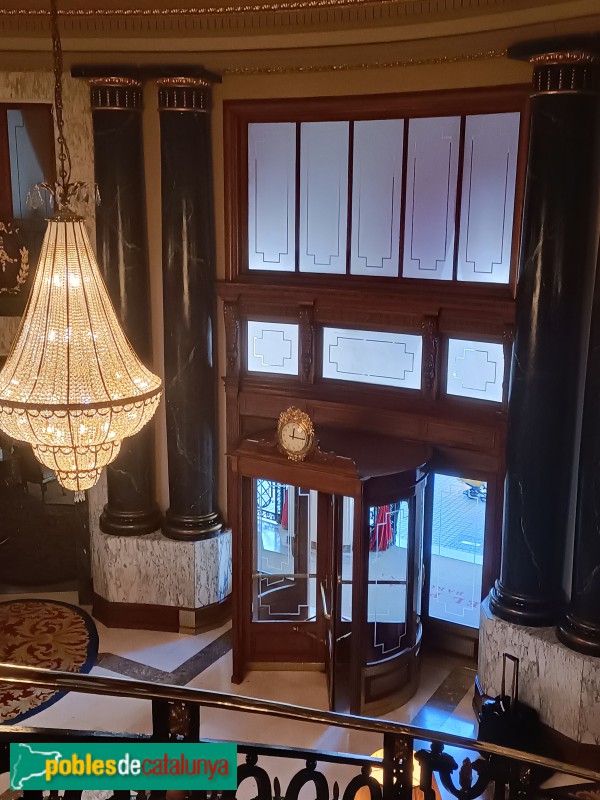 Barcelona - Hotel Ritz. Primer pis (Foto: Anna Corcoll, 2024) Barcelona - Hotel Ritz. Primer pis