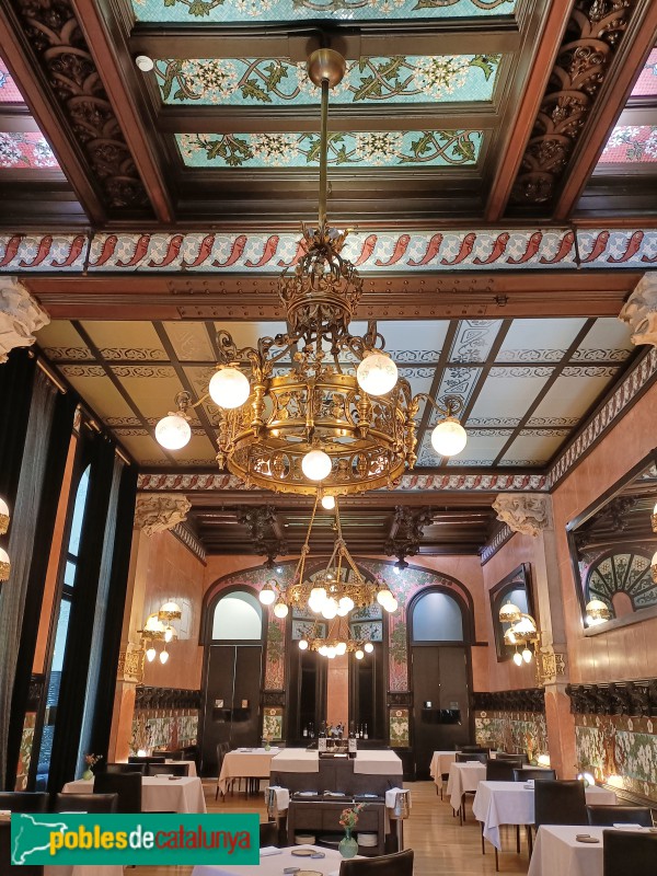 Barcelona - Fonda Espanya. Restaurant (Foto: Anna Corcoll, 2024) Barcelona - Fonda Espanya. Restaurant