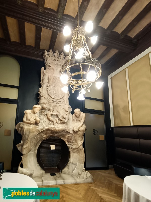 Barcelona - Fonda Espanya. Bar (Foto: Anna Corcoll, 2024) Barcelona - Fonda Espanya. Bar