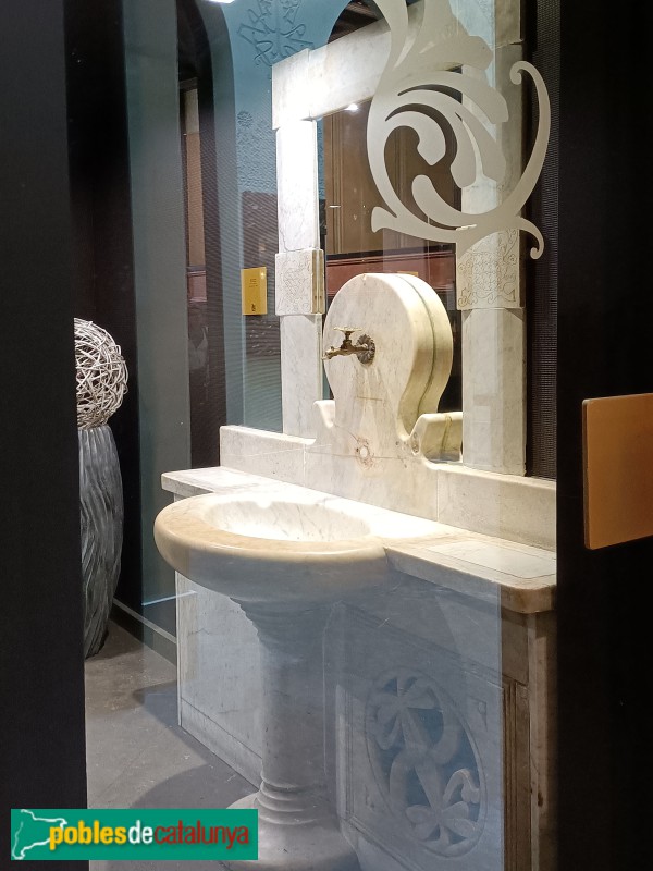 Barcelona - Fonda Espanya. Vestíbul (Foto: Anna Corcoll, 2024) Barcelona - Fonda Espanya. Vestíbul