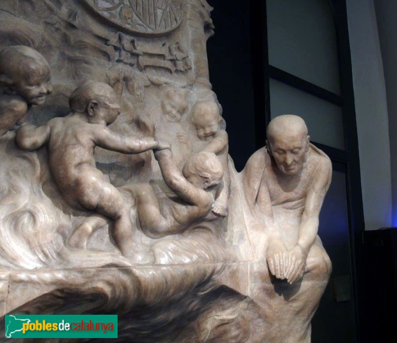 Barcelona - Fonda Espanya. Llar de foc (Foto: <i>Pol Pijuan</i>, 2015) Barcelona - Fonda Espanya. Llar de foc