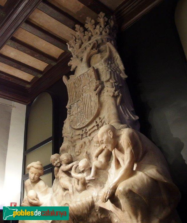 Barcelona - Fonda Espanya. Llar de foc (Foto: <i>Pol Pijuan</i>, 2015) Barcelona - Fonda Espanya. Llar de foc