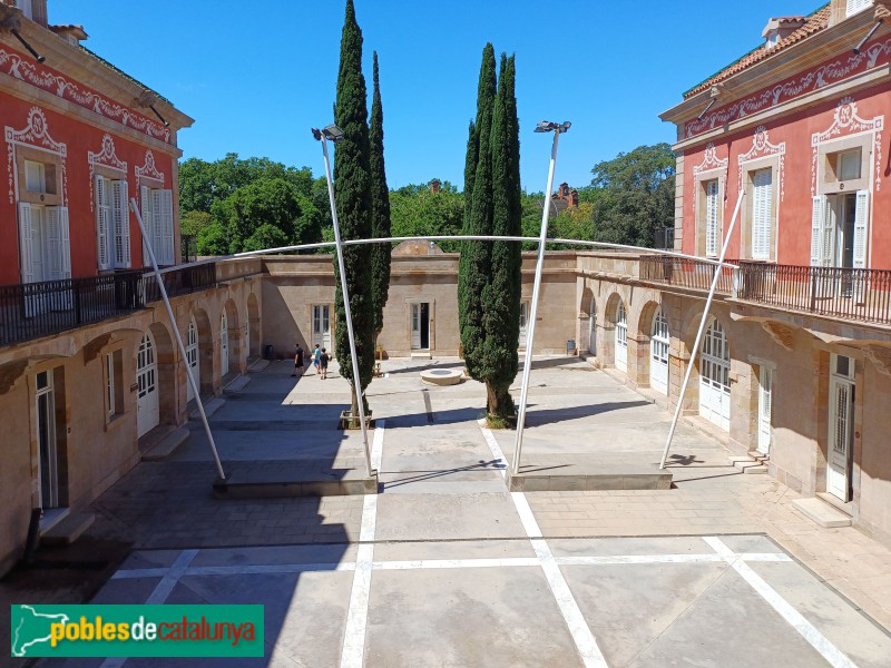 Barcelona - Parc de la Ciutadella - Palau del Governador. Pati interior (Foto: Sergi Suárez, 2024) Barcelona - Parc de la Ciutadella - Palau del Governador. Pati interior