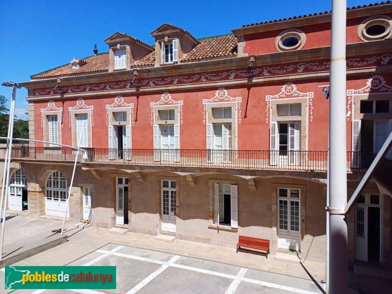 Barcelona - Parc de la Ciutadella - Palau del Governador. Pati interior (Foto: Sergi Suárez, 2024) Barcelona - Parc de la Ciutadella - Palau del Governador. Pati interior