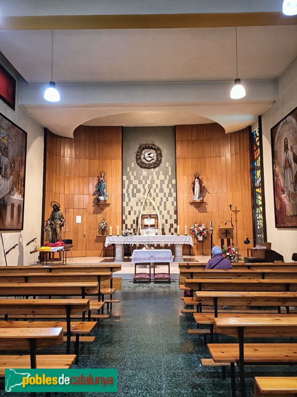 Barcelona - Església de l'Esperit Sant. Capella lateral (Foto: Anna Corcoll, 2024) Barcelona - Església de l'Esperit Sant. Capella lateral