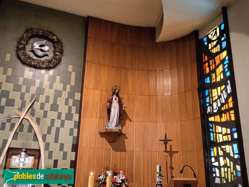 Barcelona - Església de l'Esperit Sant. Capella lateral (Foto: Anna Corcoll, 2024) Barcelona - Església de l'Esperit Sant. Capella lateral