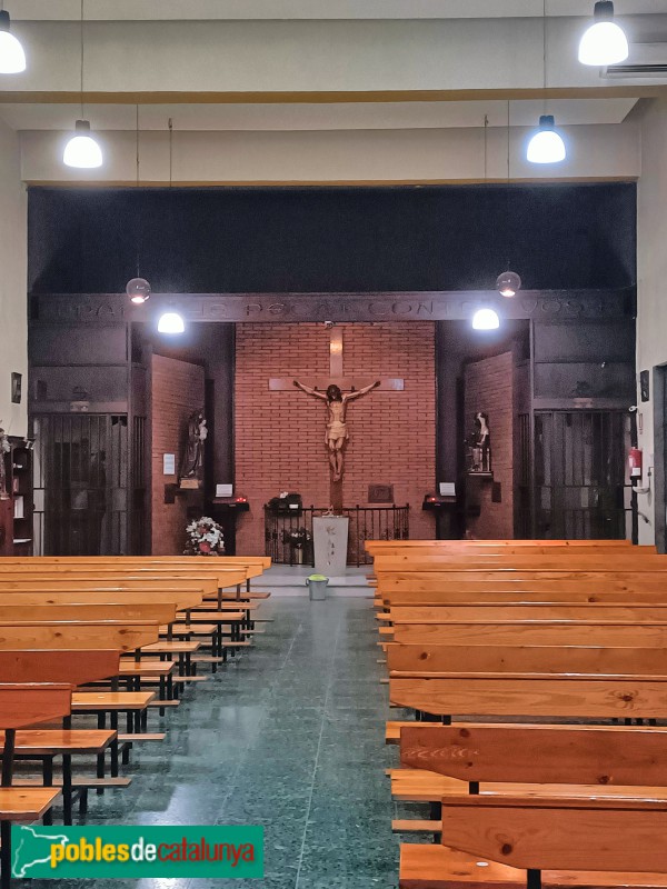 Barcelona - Església de l'Esperit Sant. Capella lateral (Foto: Anna Corcoll, 2024) Barcelona - Església de l'Esperit Sant. Capella lateral