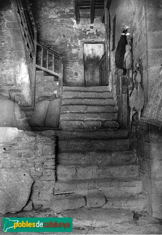 Tona - Casal de Mont-rodon (Foto: <i>Josep Danés -Arxiu Fotogràfic Centre Excursionista de Catalunya-</i>, 1933) Tona - Casal de Mont-rodon