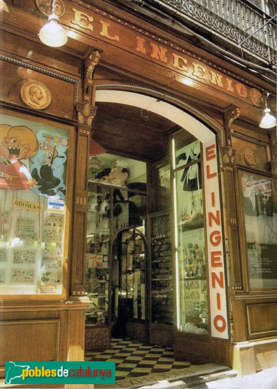 Barcelona - El Ingenio. Postal antiga Barcelona - El Ingenio. Postal antiga