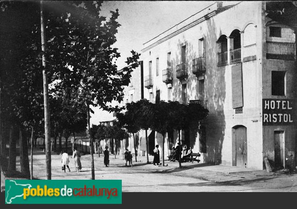 Tona - Hotel Ristol (Foto: <i>INSPAI - Centre d'Imatge de la Diputació de Girona</i>) Tona - Hotel Ristol