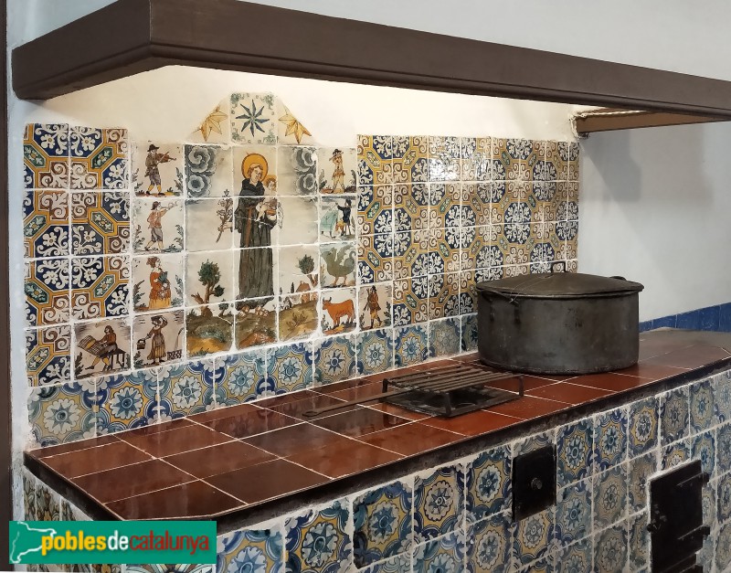 Barcelona - Monestir de Pedralbes. Cuina (Foto: Anna Corcoll, 2021) Barcelona - Monestir de Pedralbes. Cuina