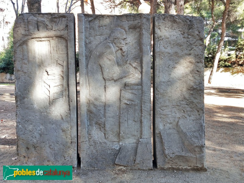 Barcelona - Monument al Doctor Hahnemann (Foto: Anna Corcoll, 2022) Barcelona - Monument al Doctor Hahnemann