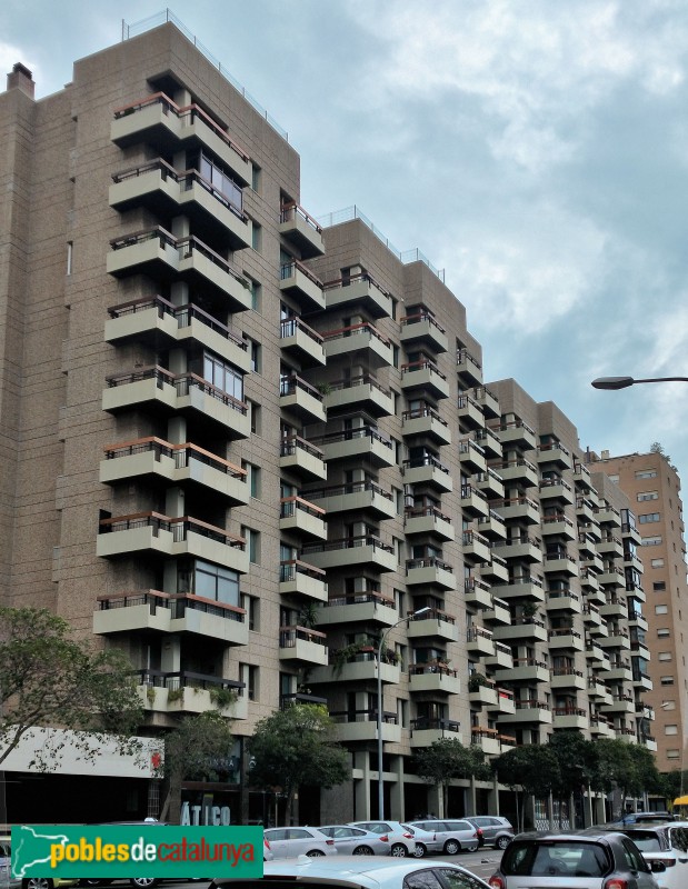 Barcelona - Conjunt d'habitatges Diagonal-Ganduxer (Foto: Anna Corcoll, 2021) Barcelona - Conjunt d'habitatges Diagonal-Ganduxer