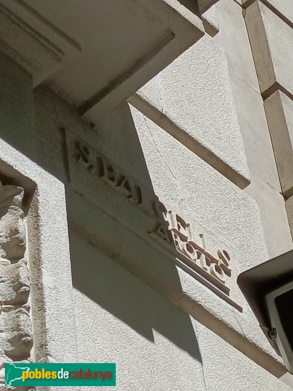 Barcelona - Josep Bertrand, 9 (Foto: Anna Corcoll, 2022) Barcelona - Josep Bertrand, 9