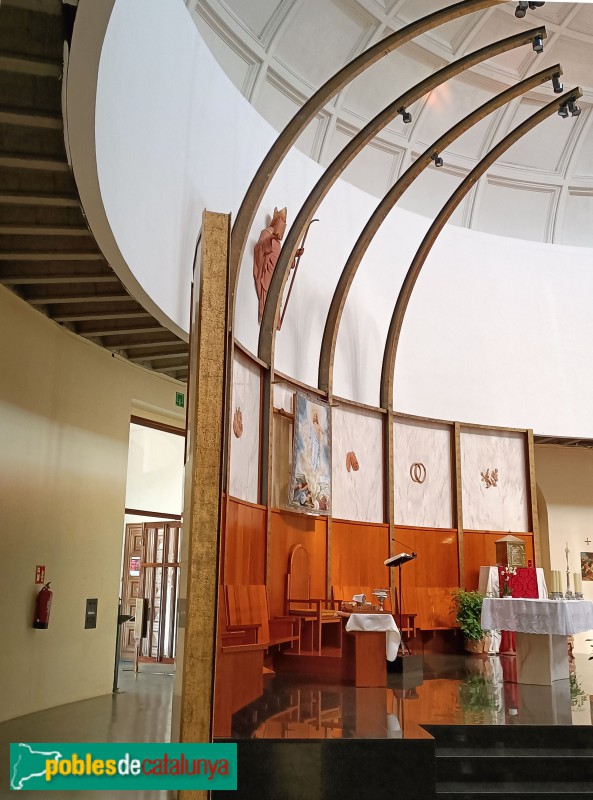 Barcelona - Església de Sant Gregori Taumaturg (Foto: Anna Corcoll, 2022) Barcelona - Església de Sant Gregori Taumaturg