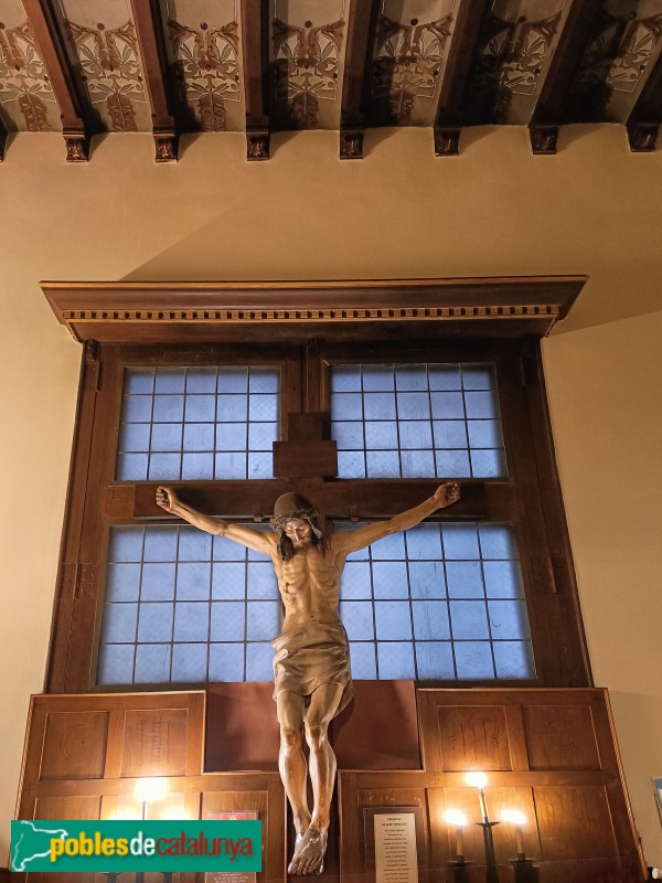 Barcelona - Capella de l'Ajuda (Foto: Anna Corcoll, 2024) Barcelona - Capella de l'Ajuda