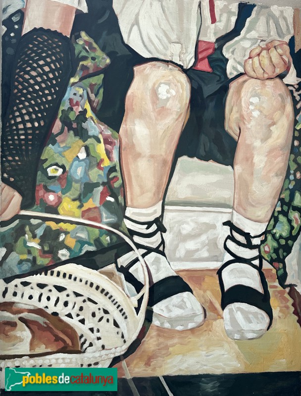 Cambrils - Mural de les Festes de l'Eixample (Foto: Albert Esteves, 2024) Cambrils - Mural de les Festes de l'Eixample