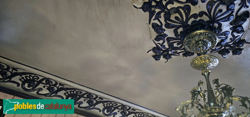 Barcelona - Santa Anna, 22 . Detall de l'interior d'un dels pisos Barcelona - Santa Anna, 22 . Detall de l'interior d'un dels pisos