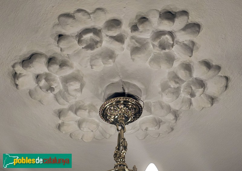 Barcelona - Santa Anna, 22 . Detall de l'interior d'un dels pisos Barcelona - Santa Anna, 22 . Detall de l'interior d'un dels pisos