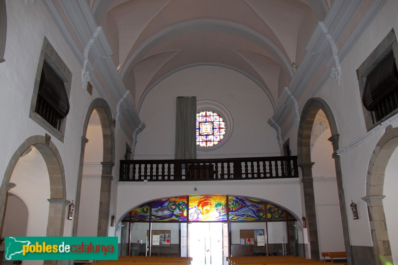 Anglès - Església de Sant Miquel (Foto: Albert Esteves, 2012) Anglès - Església de Sant Miquel