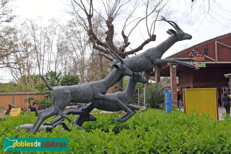 Barcelona - Parc de la Ciutadella. A Walt Disney (Foto: Albert Esteves, 2018) Barcelona - Parc de la Ciutadella. A Walt Disney