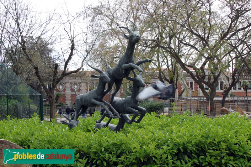 Barcelona - Parc de la Ciutadella. A Walt Disney (Foto: Albert Esteves, 2018) Barcelona - Parc de la Ciutadella. A Walt Disney