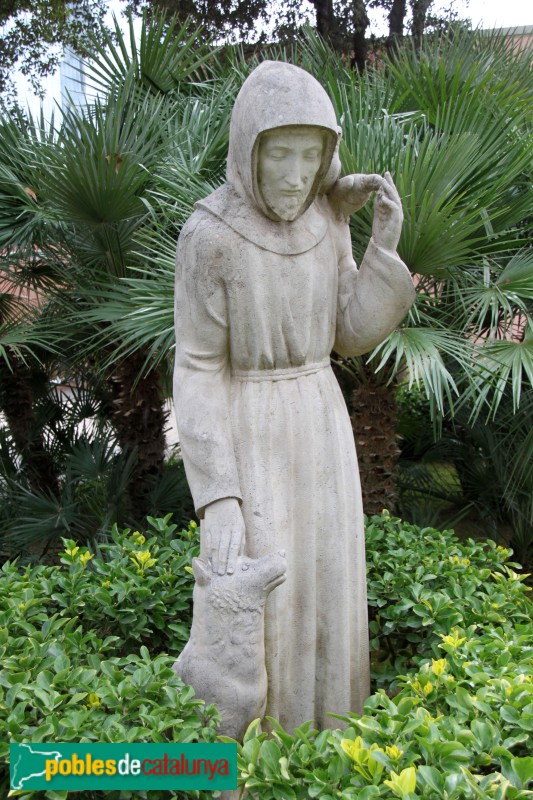 Barcelona - Parc de la Ciutadella. Sant Francesc d'Assís (Foto: Albert Esteves, 2018) Barcelona - Parc de la Ciutadella. Sant Francesc d'Assís