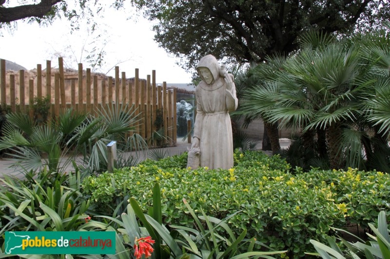 Barcelona - Parc de la Ciutadella. Sant Francesc d'Assís (Foto: Albert Esteves, 2018) Barcelona - Parc de la Ciutadella. Sant Francesc d'Assís