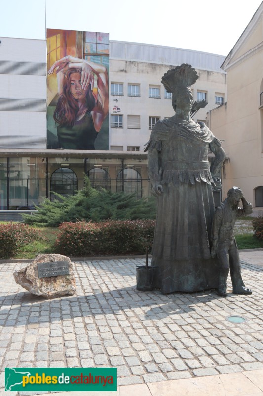 Reus - Escultura <i>El gegant indi</i> (Foto: Albert Esteves, 2024) Reus - Escultura <i>El gegant indi</i>