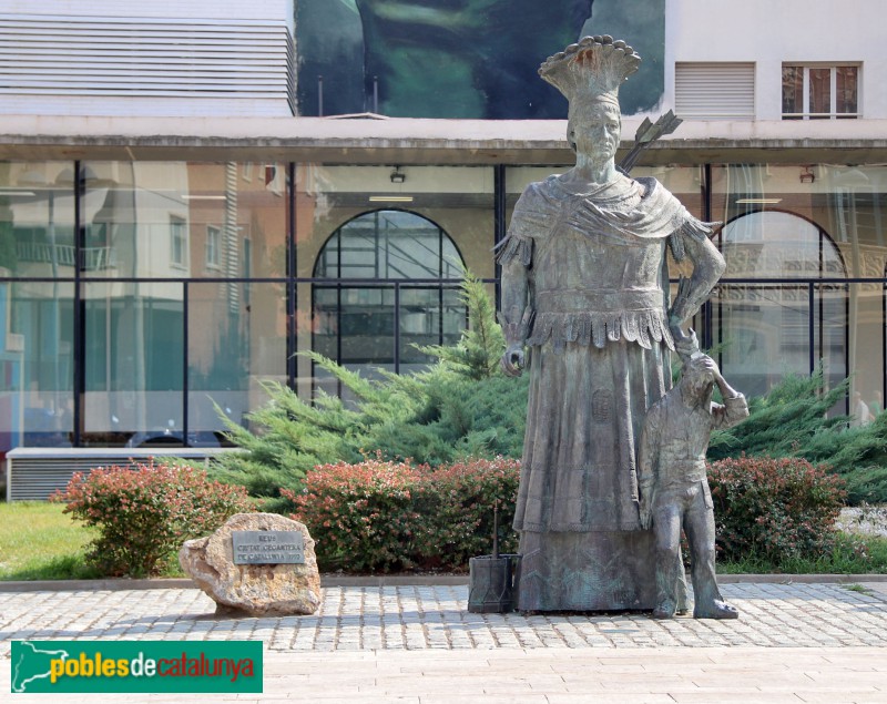 Reus - Escultura <i>El gegant indi</i> (Foto: Albert Esteves, 2024) Reus - Escultura <i>El gegant indi</i>