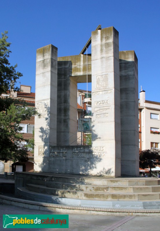 Sant Hilari Sacalm - Monument al general Moragues