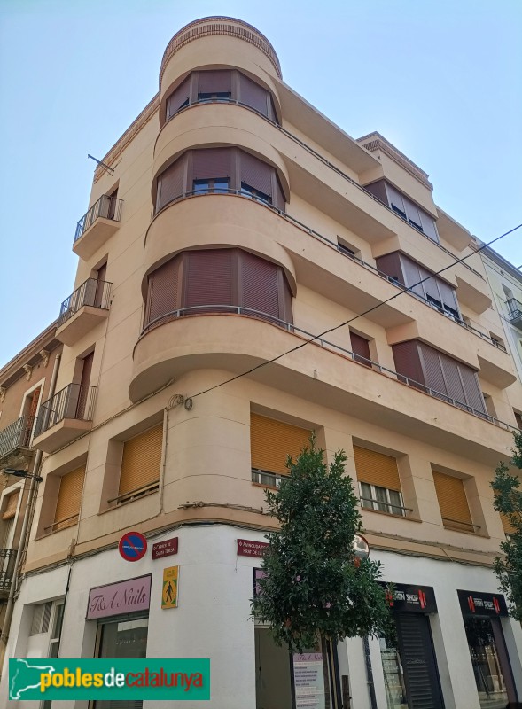 Reus - Carrer Prat de la Riba, 14 (Foto: Anna Corcoll, 2024) Reus - Carrer Prat de la Riba, 14