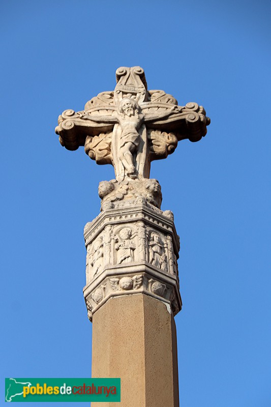 Reus - Creu de la plaça de la Sang (Foto: Albert Esteves, 2024) Reus - Creu de la plaça de la Sang