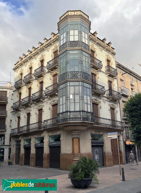 Reus - Casa Munné (Casa Abelló) (Foto: Albert Esteves, 2024) Reus - Casa Munné (Casa Abelló)