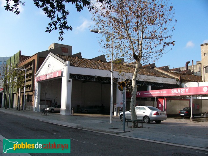 Barcelona - Indústries Deslite l'any 2006 (Foto: <i>bcnroc.ajuntament.barcelona.cat</i>) Barcelona - Indústries Deslite l'any 2006