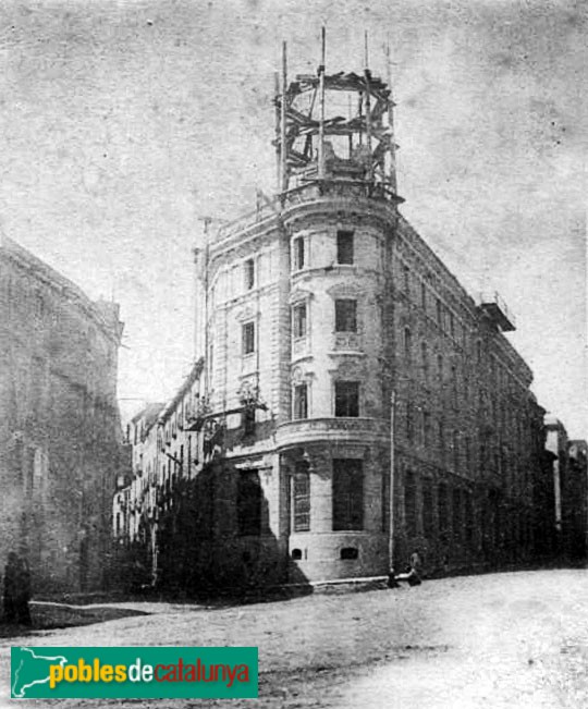 Reus - Antic Banc d'Espanya. Postal antiga Reus - Antic Banc d'Espanya. Postal antiga